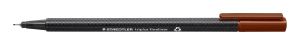 Тънкописец Staedtler Triplus 334, ткафяв 76