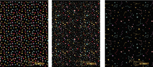 Тетрадка с телчета А5, 60л, широки редове, БГ, Black&Gold