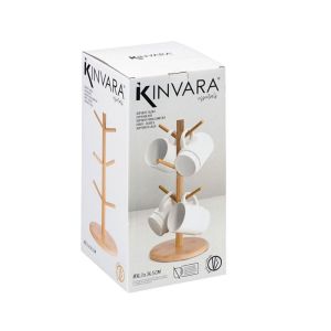 Поставка за чаши Kinvara, бамбукова