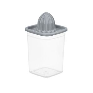 Сокоизстисквачка Leknes, с диспенсър и капак, 1 L, сива