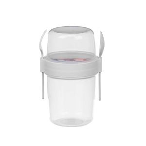 Кутия за храна Leknes, с прибори, 1100 ml, асорти