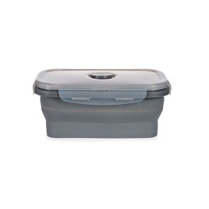 Кутия за обяд Kinvara, сгъваема, 540 ml, антрацит