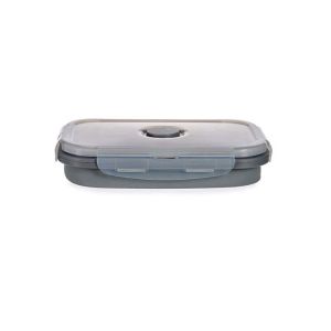 Кутия за обяд Kinvara, сгъваема, 540 ml, антрацит