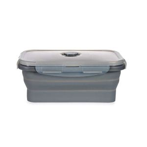 Кутия за обяд Kinvara, сгъваема, 800 ml, антрацит