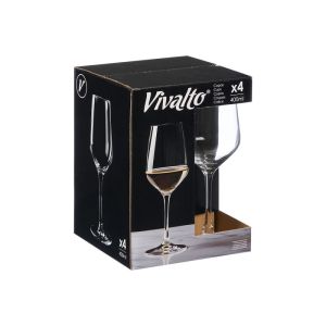 Чаша за вино Vivalto, конична, 400 ml, 4 броя