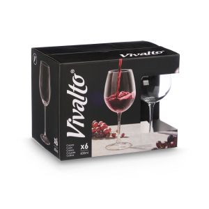 Чаша за вино Vivalto, 600 ml, 6 броя