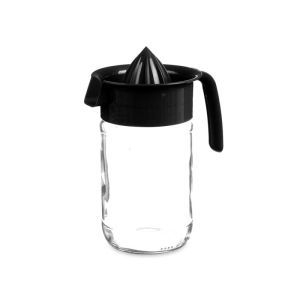 Сокоизстисквачка Vivalto, стъклена, 660 ml, черна