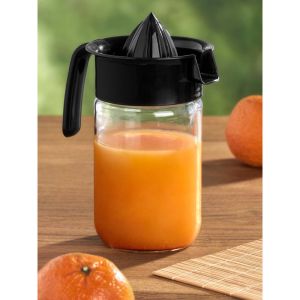 Сокоизстисквачка Vivalto, стъклена, 660 ml, черна
