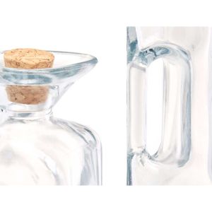 Дозатор за олио Vivalto, с дръжка и коркова тапа, 330 ml