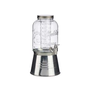 Диспенсър за напитки Vivalto, с охладител, 3.8 L, сребрист