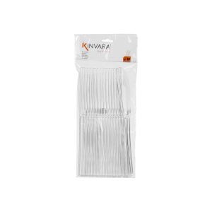 Ножове Kinvara, пластмасови, прозрачни, 18 броя