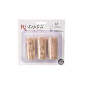 Клечки за зъби Kinvara, 3 опаковки х 150 броя