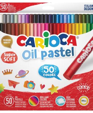Пастели маслени Carioca 50 цв.