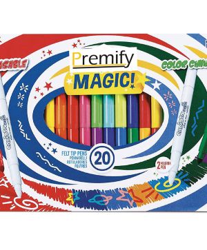Флумастери Carioca Magic! 18+2 цв.
