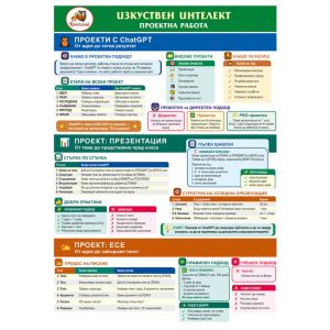 Ученическо помагало Изкуствен интелект–проекти, А4, 6 страници