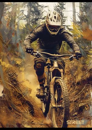 Тетрадка Street, А4, квадратчета, 54л, SPORT