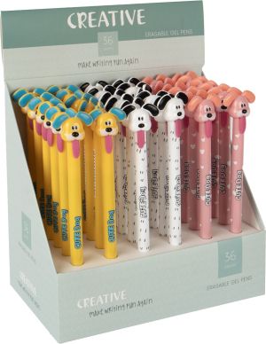 Гел химикалка Street Erasable, DOGS