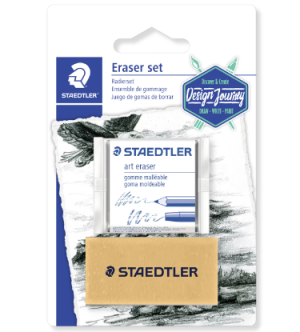 Комплект хлебна гума и гума 925 11 Staedtler, блистер