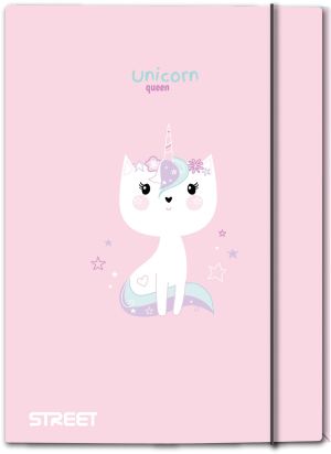 Папка с ластик Street Lovely Tale A4, 1 cm