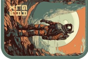 Несесер Street Spaceman, 1 цип, празен, 20.5x13x4