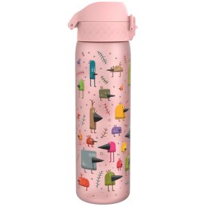 Бутилка за вода Ion8 Print, Recyclon, 500 ml, птици