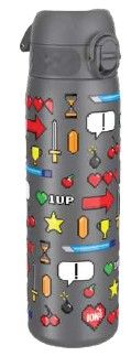 Бутилка за вода Ion8 Print, метална, 600ml, ГЕЙМЪР2
