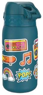 Бутилка за вода Ion8 Print, рециклирана пластмаса, 350ml, СТИКЕРИ