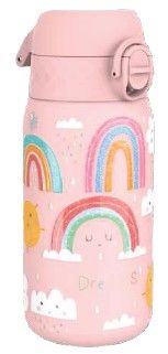 Термо бутилка за вода Ion8 Print, метална, 320ml, ДЪГА