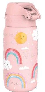 Термо бутилка за вода Ion8 Print, метална, 320ml, ДЪГА