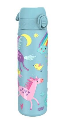 Термо бут. за вода Ion8 Print, метална, 500ml, ЕДНОРОЗИ С