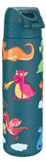 Термо бутилка за вода Ion8 Print, метална, 500ml, ДРАКОНИ2
