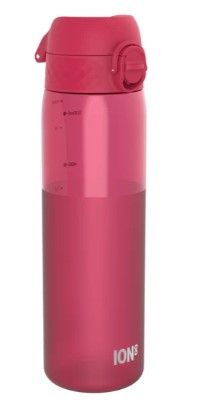 Бутилка за вода Ion8 SC, рециклирана пластмаса, 1000ml, МАГЕНТА