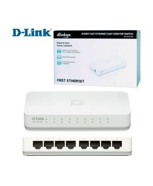 Суич D-Link GO SW 8E, 8 порта, бял