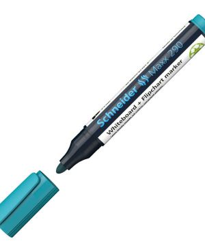 Маркер за бяла дъска Schneider Maxx 290 Тюркоаз