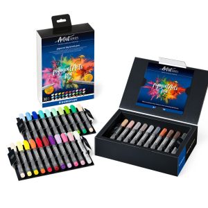 Флумастри Staedtler Pigment Big Brush, 30 цвята