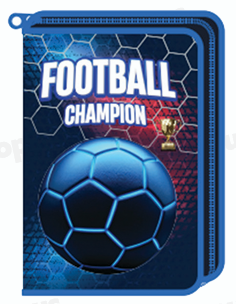 Несесер Octopus, 1 цип, 2 прегради, празен, Football Cham