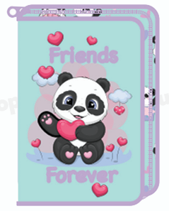 Несесер Octopus, 1 цип, 2 прегради, празен, Friends Forever