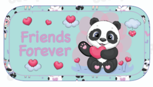 Несесер Octopus объл, Friends Forever