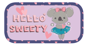Несесер Octopus объл, Hello Sweety