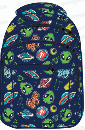 Ергономична раница Octopus, Out Space