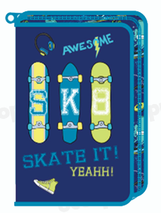 Несесер Octopus, 1 цип, 2 прегради, празен, Skate it