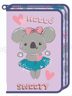 Несесер Octopus, 1 цип, 2 прегради, празен, Hello Sweety