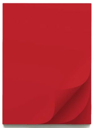 Цветен картон B1, 70x100cm, 220g, 10 листа, ЧЕРВЕН