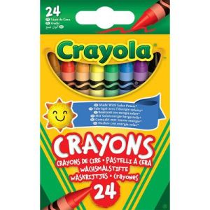 Пастели Crayola восъчни, 24 цвята