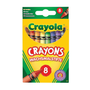 Пастели Crayola восъчни, 8 цвята