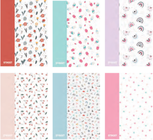 Тетрадка Street Blossom, А4, МК, 42л, PP корици