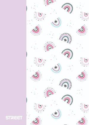 Тетрадка Street Blossom, А4, МК, 42л, PP корици