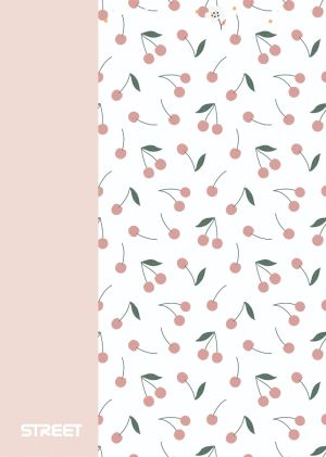 Тетрадка Street Blossom, А4, МК, 42л, PP корици