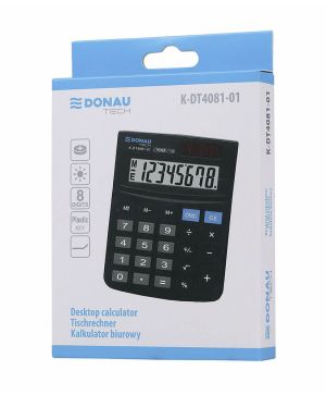 Калкулатор настолен Donau Tech K-DT4081-01, 8 разряден