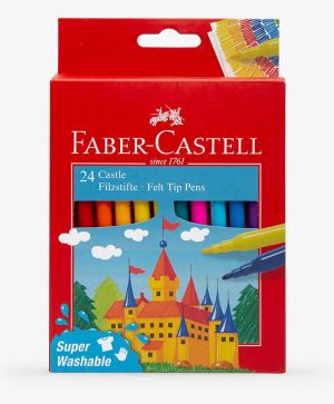 Флумастери Faber-Castell, 24 цвята